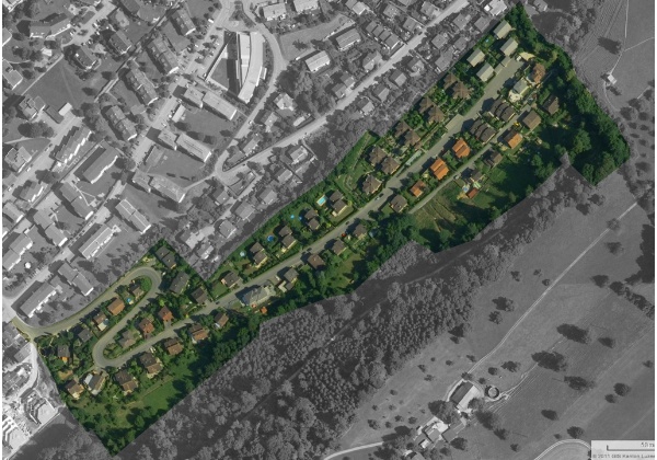 Einzugsgebiet der Strassengenossenschaft